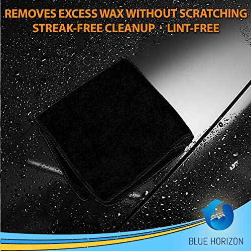 Cleaning Towel Washcloth, 12' x 12" All-Purpose Microfiber Rags - Ultra Soft Wash Cloths Reusable Shop Towels for Kitchen Bath Car Window Household Home and Commercial (Black, 12"X12" 24-Pack) - color: Black