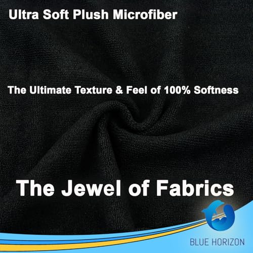 Cleaning Towel Washcloth, 12' x 12" All-Purpose Microfiber Rags - Ultra Soft Wash Cloths Reusable Shop Towels for Kitchen Bath Car Window Household Home and Commercial (Black, 12"X12" 24-Pack) - color: Black