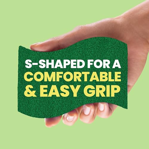 Scotch-Brite Heavy Duty Scrub Sponges, For Washing Dishes and Cleaning Kitchen, 9 Scrub Sponges - size: 9 Scrub Sponges