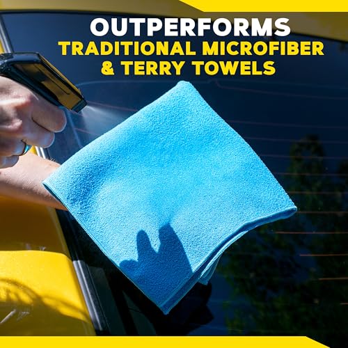 Meguiar's X190300 Perfect Clarity Glass Towels, Streak Free and Lint Free Finish -3 Pack - style: Clarity Glass Towel