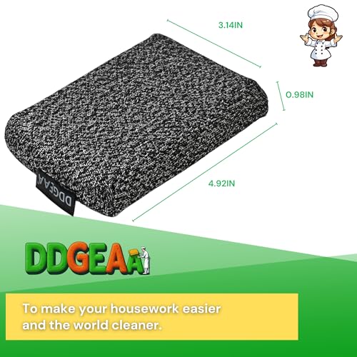 Heavy - Duty Kitchen Sponge - 20 Times More Durable, Scratch Free, Suitable for Non Stick Cookware Cut Resistant, Multi - Purpose Cleaning Supplies for Home, Bathroom (2 Pack Grey) - size: 2 Pack