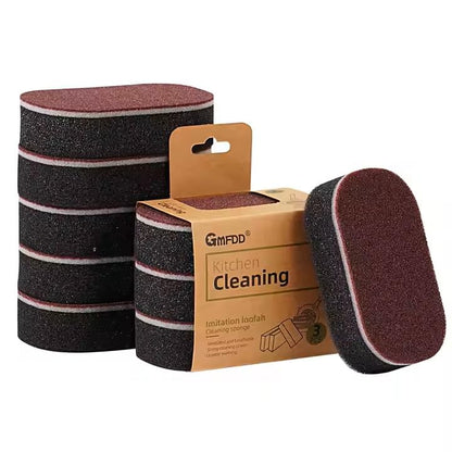 Scrubbing sponges Without Scratches-Esponjas de fregado sin arañazos (Blak-Negro) - color: Blak-negro