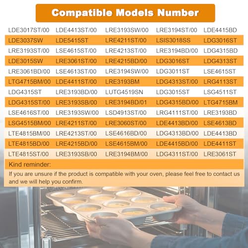 MHL63411403 Oven Rack Replacement – 24 .6 x 16.14 Inch Stove Shelf for LG Ovens, Replaces MHL63531403, MHL63411401, MHL62112101