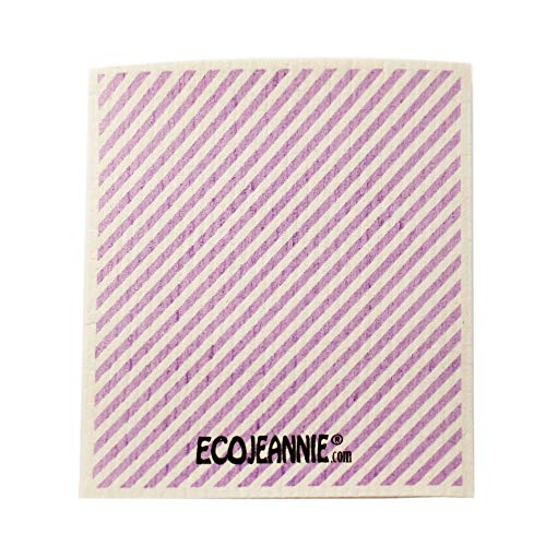Wholesale EcoJeannie Eco-Friendly German Cleaning Cloth 100% Biodegradable Cellulose Sponge Cloths, Kitchen Cloths, GMO-Free, Reusable - Made in Germany Packaged in P.R.C. (12 Pack)