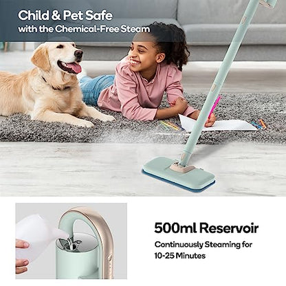 Newbealer Steam Mop NB602N bundle with 8 Washable Microfiber Pads