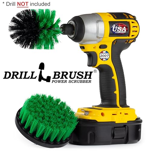 Kitchen Cleaning Supplies - Household Kitchen Cleaners - Cast Iron Skillet Scrubber - Pots and Pans Cleaning Brush - Stove Scrub Brush - Oven Rack Cleaning Tool - Sink Scrubbing Brush - Table Cleaner - color: Green
