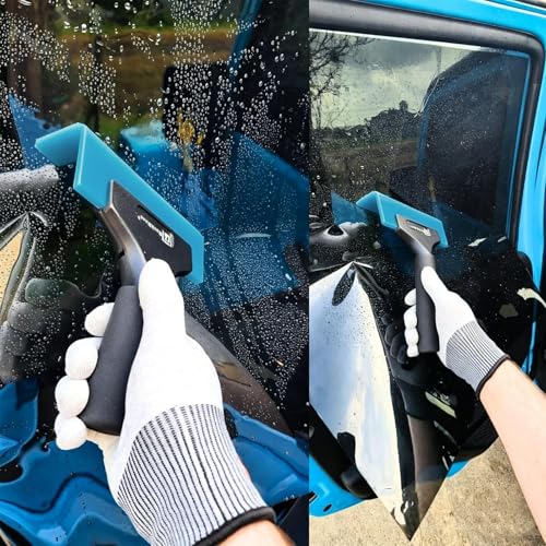 RockRose Elite 6" Cast Aluminum Squeegee – Sturdy, Long-Handle Anti-Slip Grip Precision Blade Change with Allen Wrench Professional Window Tint Application Tool-1 Unit - color: 6" Cast Aluminum Handle, size: Pack of 1