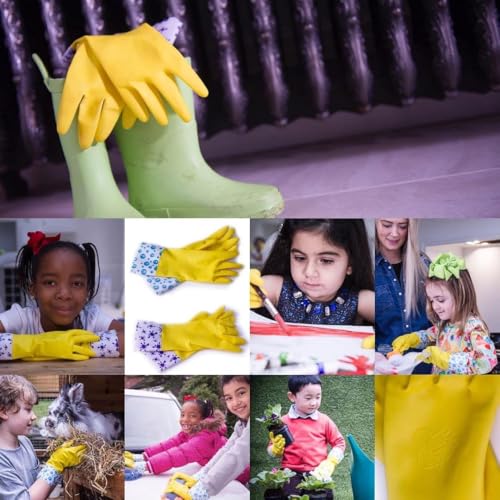 Small Rubber Gloves for Children - size: XXS 2-5YRS