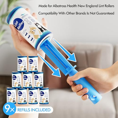 Extra Sticky Lint Roller Refills Only, Mega Value Set 999 Sheets for Pet Hair Removal, Dog and Cat Lint Remover for Clothes, Furniture, Carpet - size: 999 Sheets Refills