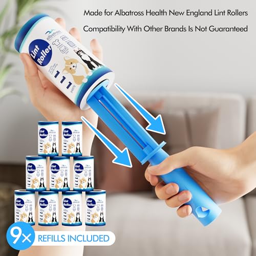Extra Sticky Lint Roller Refills Only, Mega Value Set 999 Sheets for Pet Hair Removal, Dog and Cat Lint Remover for Clothes, Furniture, Carpet - size: 999 Sheets Refills