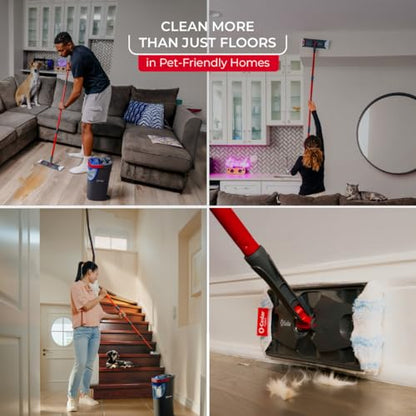 O-Cedar H2prO Flat Mop System | Quick Everyday Cleaning | Dual-Tank Fresh Water System | Machine Washable Reusable Microfiber Mop Pad | Safe on Hardwood, Tile & Vinyl Floors - size: H2prO