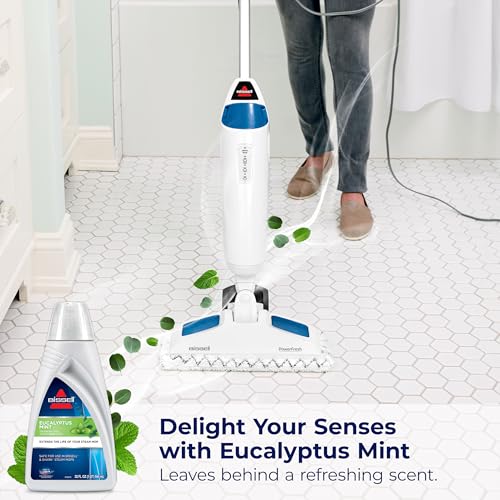BISSELL EUCALYPTUS MINT DEMINERALIZED STEAM MOP WATER, 32 ounces, 1392, WHITE - style: Contemporary