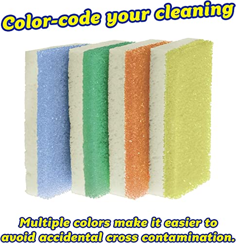 Scrub Daddy Extra Large Sponge Daddy - Bulk Kitchen Sponges for Cleaning Different Rooms & Surfaces - Dual-Sided Dish Scrubber with FlexTexture Foam (18 Count) - style: Sponge Daddy XL