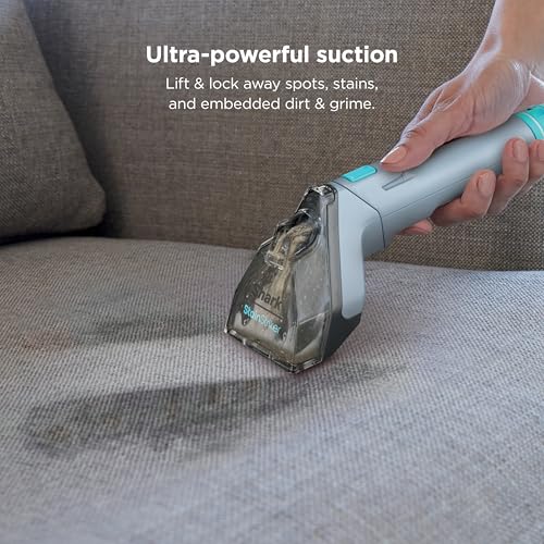 Shark StainStriker | Portable Carpet, Upholstery & Area Rug Cleaner | 4 Tools | Bonus Full-Size Solutions | Powerful Stain & Odor Remover | Deep Clean & OXY Solutions | Blue | PX202BRN - style: StainStriker + 4 Tools + XL Cleaning Solutions