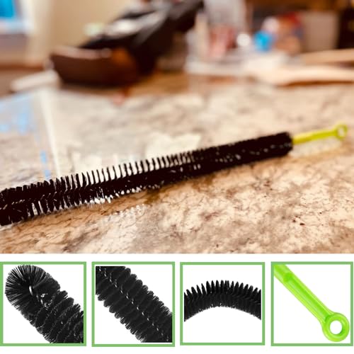 Sewer Drain Brush, Flexible Bendable Long Pipe Cleaners, Cleaning Tool for Home Kitchen Sink, Bathtub and Shower Hair Clogs