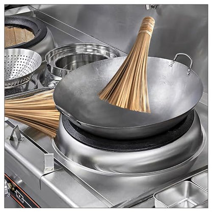 Bamboo Wok Brush (12.5") - size: 12.5 inch