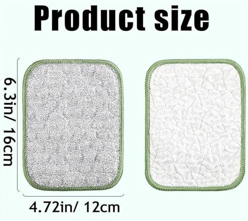 5PCS Multipurpose Wire Dishwashing Rags for Wet and Dry, Reusable Wire Miracle Cleaning Cloths, Non Scratch Wire Dishcloth for Kitchen, Sinks, Pots, Pans