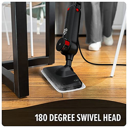 Dirt Devil Steam Mop, Hard Floor Cleaner Machine, 3-Mode Steam Cleaner Machine, Ready to Use in 30 Seconds, Ideal for Hardwood, Vinyl, Tile, Grout and More - size: Medium, style: Steam Mop
