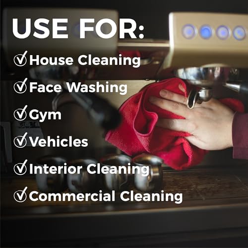 The Rag Company - All-Purpose Microfiber Terry Cleaning Towels - Commercial Grade, Highly Absorbent, Lint-Free, Streak-Free, Kitchens, Bathrooms, Offices, 300gsm, 12in x 12in, Midnight (12-Pack) - color: Midnight, size: 12in x 12in