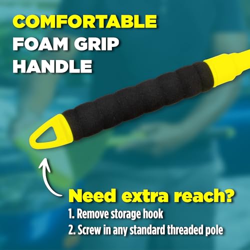 Invisible Glass 99050 Reach & Clean Glass Windshield Cleaner Tool Combo Kit with Premium Spray Glass Cleaner, Extendable Handle, (2) Reusable Quick Change Microfibers, and Storage Bag - style: Spray