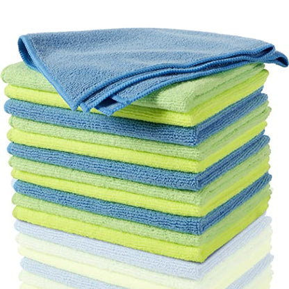 Zwipes 735 Microfiber Towel Cleaning Cloths, 12 Pack - size: 12-pack
