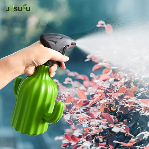 Plant Mister Spray Bottle | Spray Bottle for Indoor and Gardens, Continuous Water Mist Sprayer for Plants, Flowers, Cleaning (green 600ml/20oz) - color: green 600ml/20oz