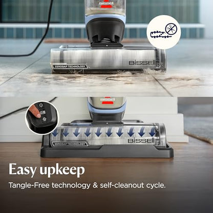 Bissell CrossWave Edge Floor Cleaner, Wet Dry Vacuum Mop with Zero-Gap Edge Technology & Powerful Suction for Tile Floors and Stain Removal, 4111A - style: CrossWave Edge