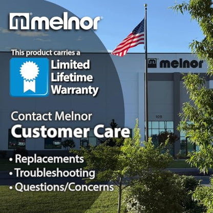 Melnor 65190AMZ RelaxGrip Flashlight 8 Pattern Nozzle w/Adpt - size: 8-Pattern, style: Flashlight