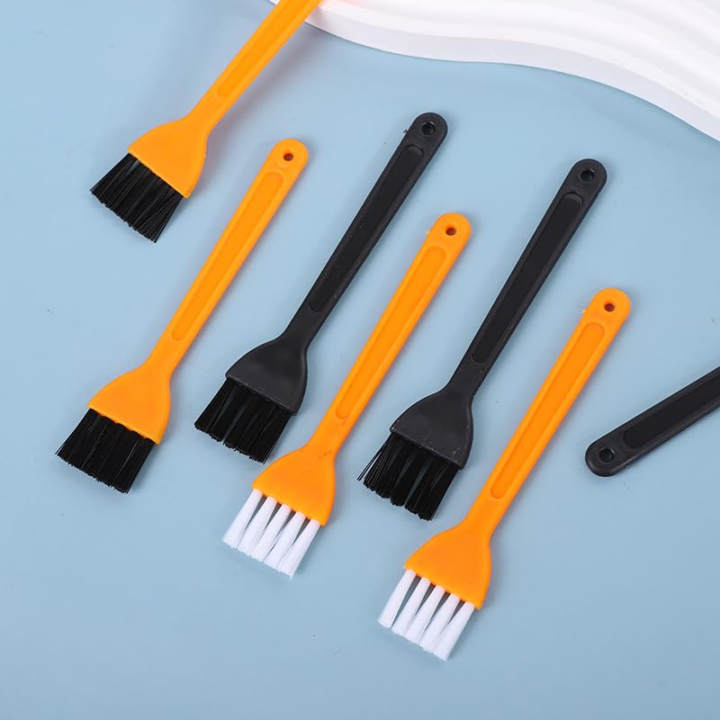 8 Pcs Keyboard Cleaner Brush Kit, Small Anti-Static Computer Cleaning Brush Set for Laptop, Electronics, PCB, Shaver, Tiny Gap Dusting Tool, Multi-Purpose Office Desk Accessories (8P)