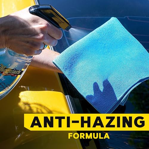 Meguiar's Perfect Clarity Glass Cleaner, Keep Windows, Windshields, and Mirrors Gleaming using a Premium Anti-Hazing Formula that Leaves a Superior Streak Free Finish, 24 Oz - style: Glass Cleaner Spray