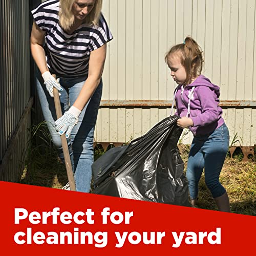 Toughbag 40-45 Gallon Trash Bags Heavy Duty (100 Count) - 39, 40, 42, 44 Gallon Trash Bags for Contractors, Commercial, Home, Kitchen - Made in USA - size: 100 Count (Pack of 1)