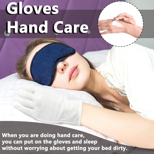 12 Pairs White Cotton Gloves Soft Cloth Dust Hand Gloves Work for Men Women Art Crafting Handling, Eczema, BBQ, Coin Jewelry Watch Inspection, Dry Hands Sleeping, Archival, Large - size: Large