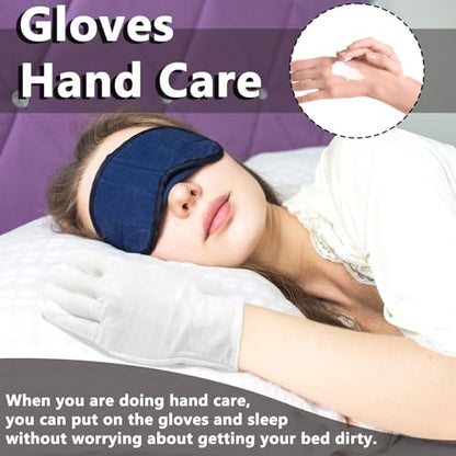 12 Pairs White Cotton Gloves Soft Cloth Dust Hand Gloves Work for Men Women Art Crafting Handling, Eczema, BBQ, Coin Jewelry Watch Inspection, Dry Hands Sleeping, Archival, Large - size: Large