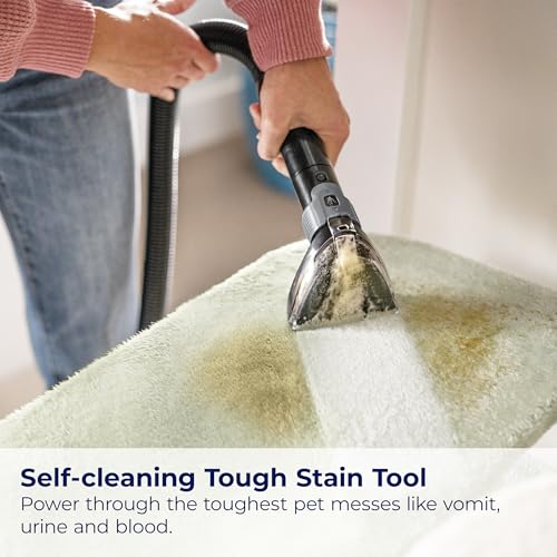 BISSELL® Little Green® Proheat® Pet, Portable Deep Cleaner with Heated Cleaning Technology, Self-Cleaning Tough Stain Tool and Pet Pro Oxy Triple Action Formula Included, 3969 - style: Little Green ProHeat