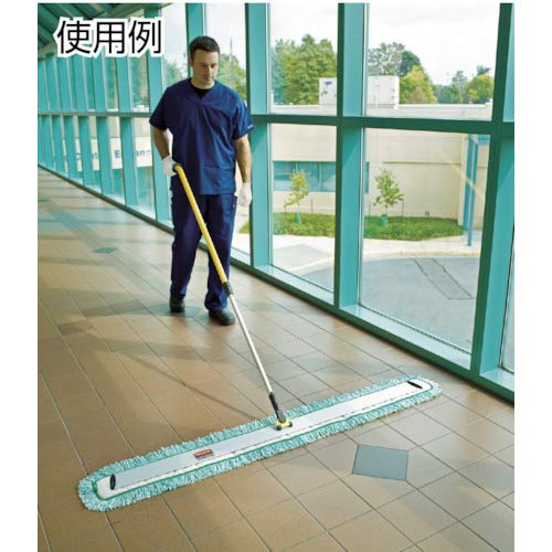 Rubbermaid Commercial Products HYGEN Microfiber Quick-Connect Mop Frame 17 inch Silver for Janitorial/Professional/Industrial Cleaners for Heavy-Duty Floor Cleaning/Mopping/Dusting (Pack of 6) - size: 17-Inch (Silver) (Pack of 6)