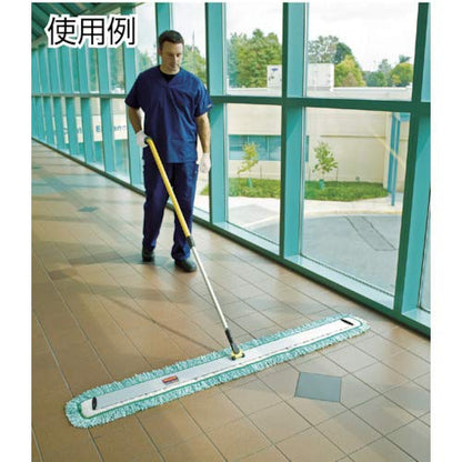 Rubbermaid Commercial Products HYGEN Microfiber Quick-Connect Mop Frame 17 inch Silver for Janitorial/Professional/Industrial Cleaners for Heavy-Duty Floor Cleaning/Mopping/Dusting (Pack of 6) - size: 17-Inch (Silver) (Pack of 6)