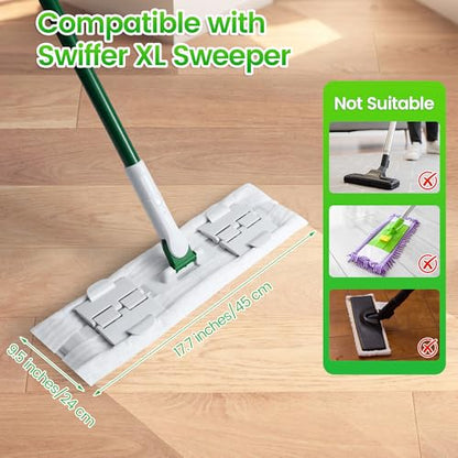 Aodaer 120 Count XL Dry Sweeping Cloths for Swiffer Sweeper Disposable Sweeping Dry Pads Duster Refills Floor Mop Pads for Daily Pet Hair Dust Dirt Cleaning