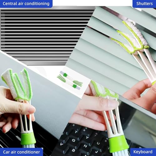 Crevice Cleaning Brush, Hard Bristle Scrub Brushes Tools,Window Groove Cleaning Brush for Sliding Door, Sill, Tile Lines, Shutter, Corner, Sink, Teapot, Bottle