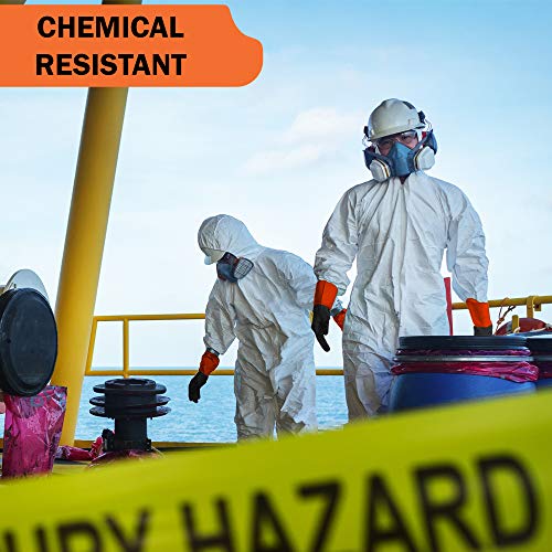 Gastody™ - Chemical Resistant Gloves, Reusable,Heavy Duty Safety Work Gloves,Resist Acid,Oil,Alkali - S-M-L-XL-XXL Size - size: Medium, style: Chemical Gloves Set of 2 Pairs