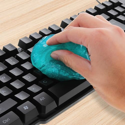 Xtreme Dust Cleaning Gel for Computers, Keyboards, Electronics, Car Interiors, and More, Designed to Easily Remove Dust and Dirt from Hard-to-Reach Places, Electronic Safe, 3.5 oz