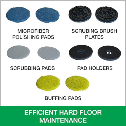 Bissell Commercial BigGreen BGFS650 Hercules Scrub and Clean Floor Machine, Green