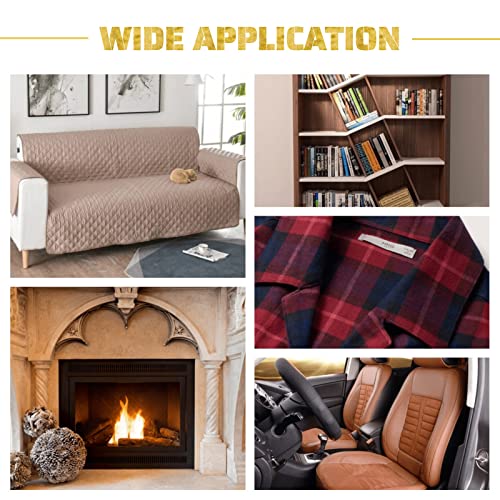 2 Pieces Dust Brush Hand Broom Wooden Bench Brushes with Soft Bristles Counter Brush with Long Wood Handle Household Cleaning Brush for Sofa Bed Fireplace Car