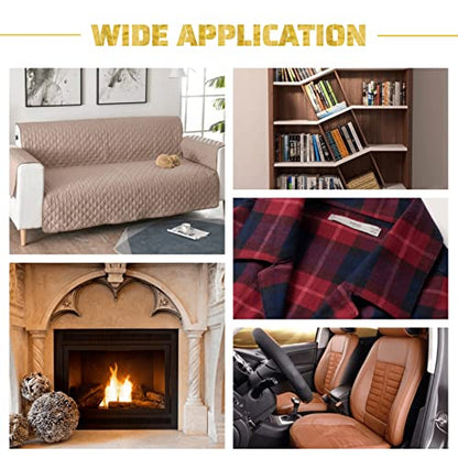 2 Pieces Dust Brush Hand Broom Wooden Bench Brushes with Soft Bristles Counter Brush with Long Wood Handle Household Cleaning Brush for Sofa Bed Fireplace Car