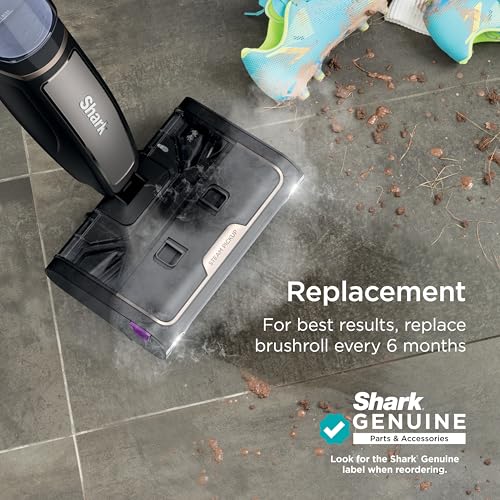 Shark Steam Pickup Brushroll, Compatible with SD201 Shark Steam Pickup 3-in-1 Steam Mop, 1-Pack, 1225FFJ200 - style: Steam Pickup Brushroll
