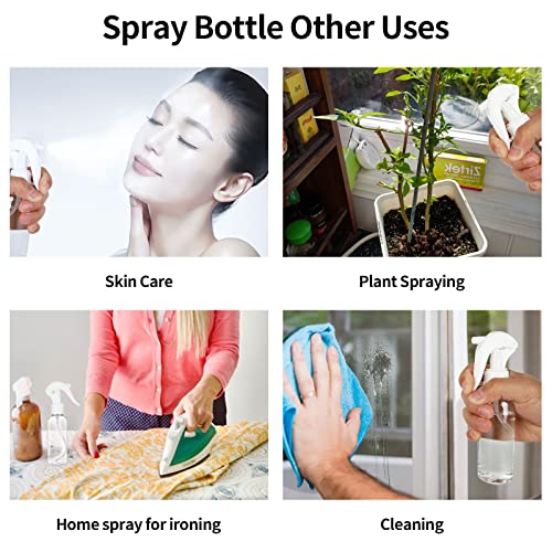 24 Pack Small Spray Bottles 3.5 oz Hair Spray Bottle 100ml Plastic Fine Mist Spray Bottles, Travel Size Spray Bottle Mini Continuous Spray Bottle for Hair, Water, Plant, Essential Oils