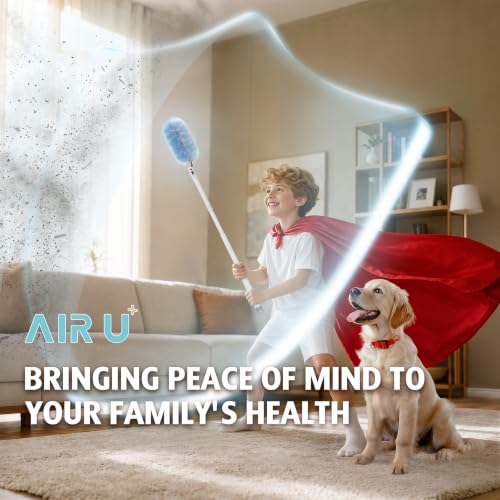 30 Count Heavy Duty Duster Refills with 3 ft Extendable Handle Starter Kit, Compatible with Swiffer Disposable Microfiber Feather Dusters for Cleaning Home - color: 30 Count+ 1 Handle