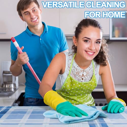 Nuenen Cleaning Cloths for Cars 16 x 16 Inch Ultra Absorbent Towels Drying Microfiber Reusable Cleaning Supplies House Kitchen Window Microfiber Towel(Light Blue,60 Pcs) - color: Light Blue