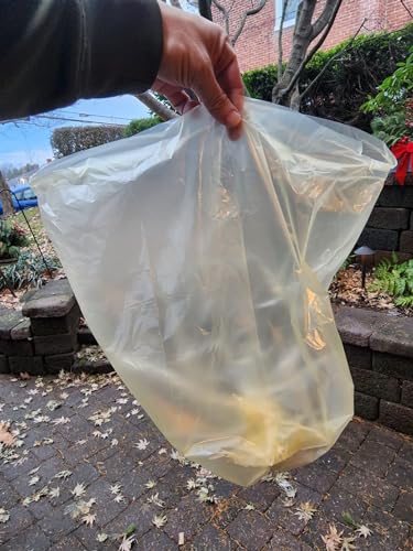 4 Gallon Bathroom Trash Bags,120 Count 6 Rolls Small Trash Garbage Bags, Strong Thin Material Disposable Trash Bags for Office, Home Waste Bin (4Gallon Gold, 120 Count) - color: 4Gallon Gold