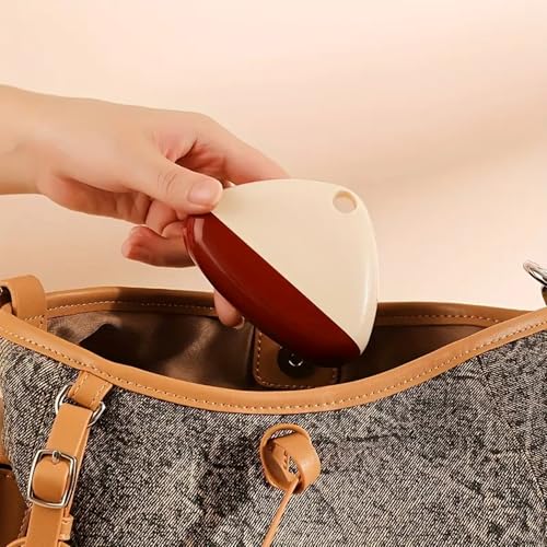 1pc Portable Washable Hair Remover Roller – Pet Hair, Lint, and Dust Remover for Clothes and Fabric – Reusable Hairball & Debris Cleaning Tool - RED