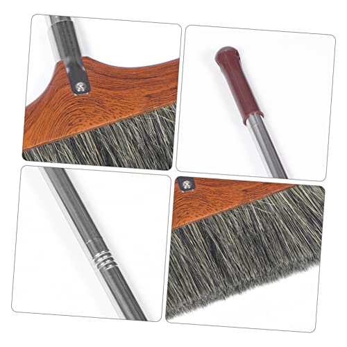Long Handle Soft Bristle Broom Detachable Dust Broom for Efficient Home Office Floor Cleaning Lightweight Portable Kitchen Sweeper for Indoor Outdoor Use